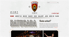Desktop Screenshot of batucada.org.nz